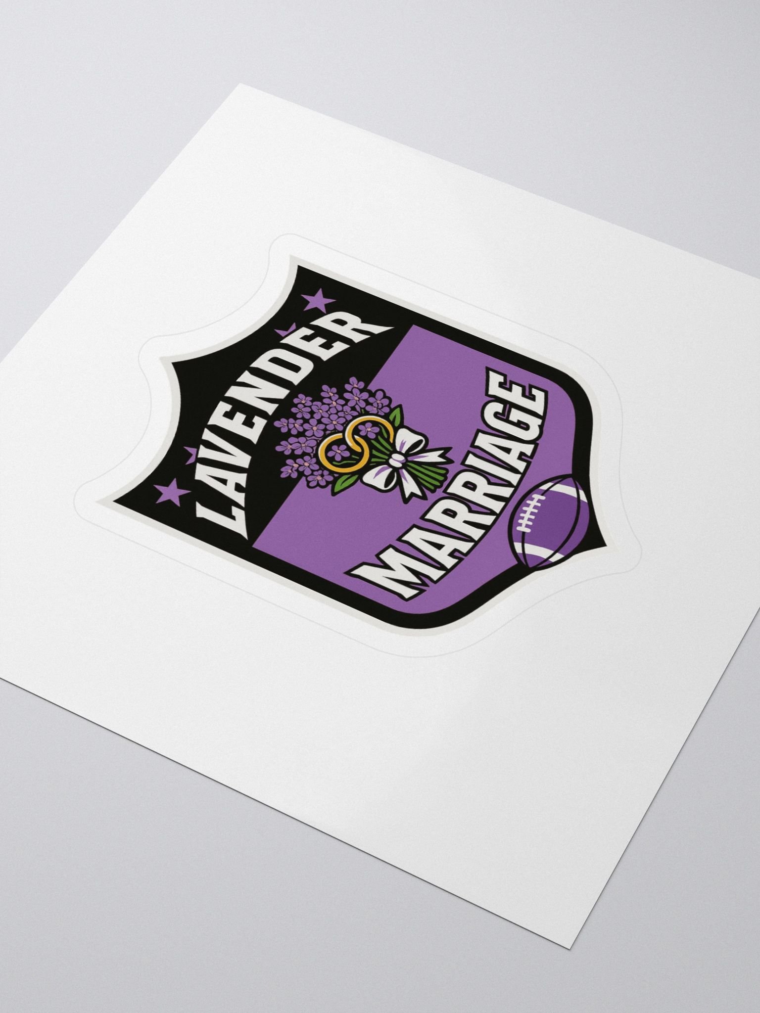 Lavender Marriage - Sticker product image (3)