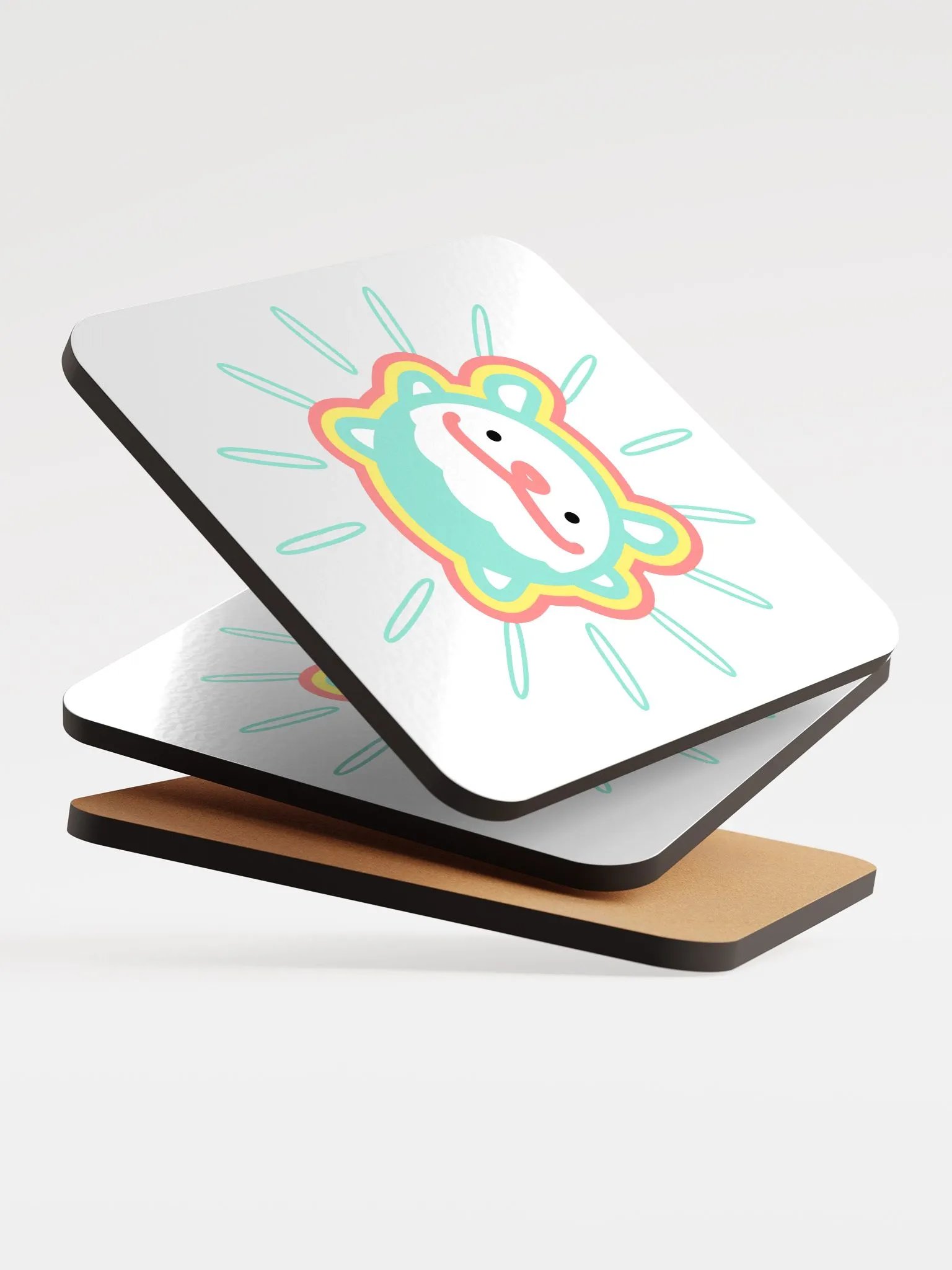 Silly vibes Coaster (Single) product image (5)