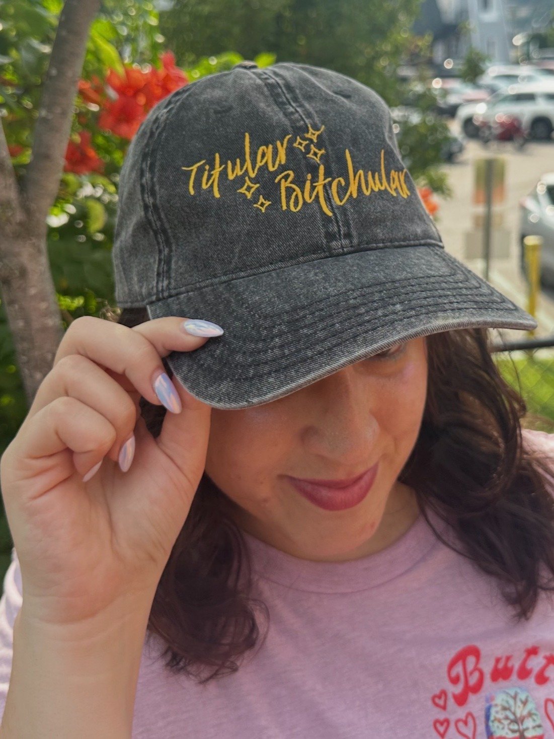Titular bitchular embroidered hat product image (1)