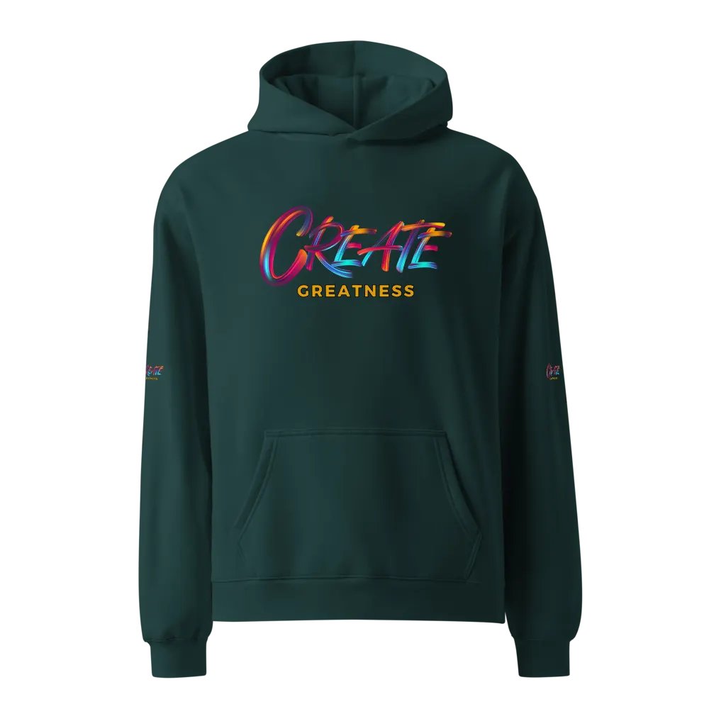 Create Greatness Unisex Oversized Hoodie product image (20)