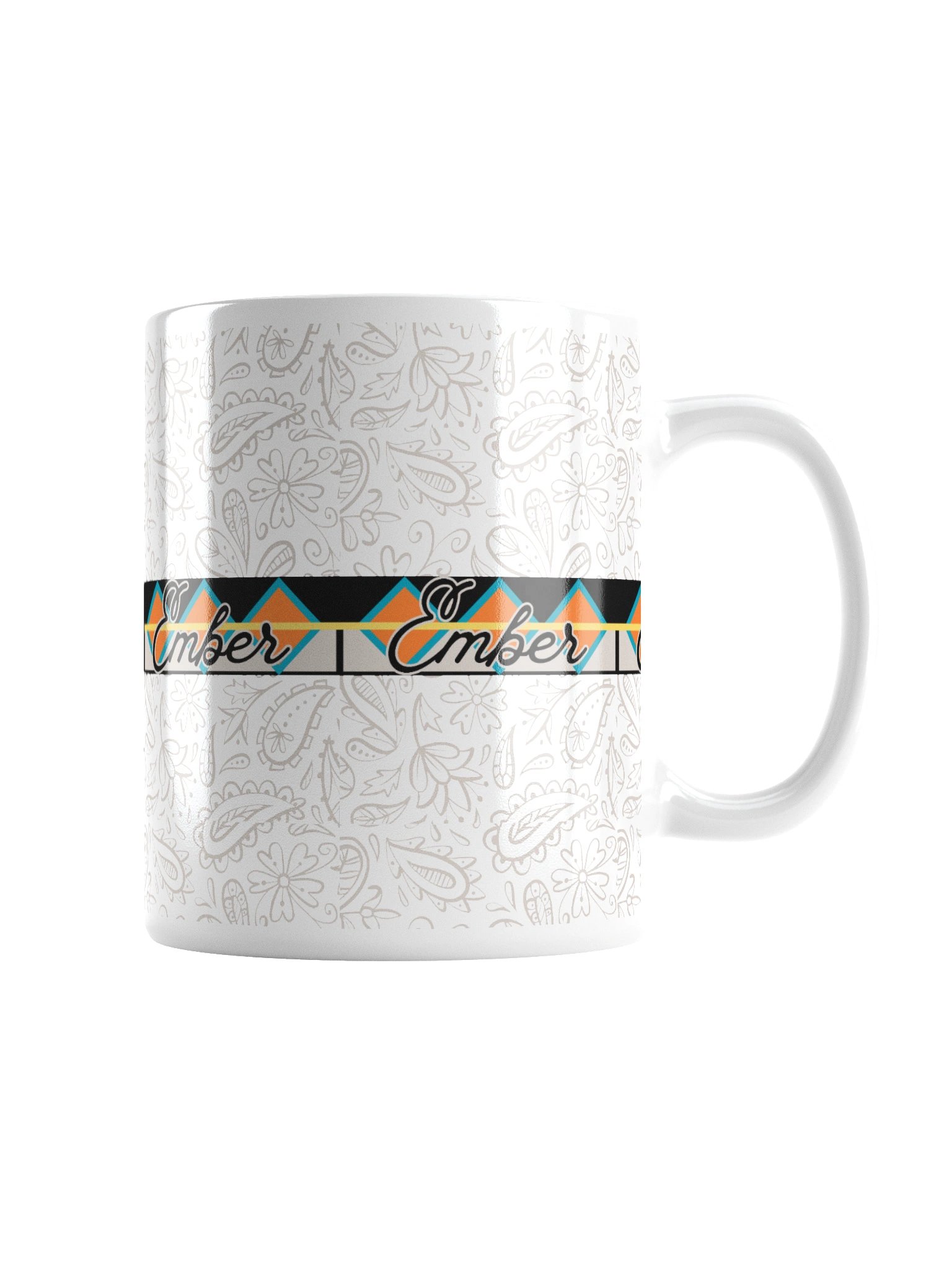 Paisley Ember Elegance Mug product image (2)