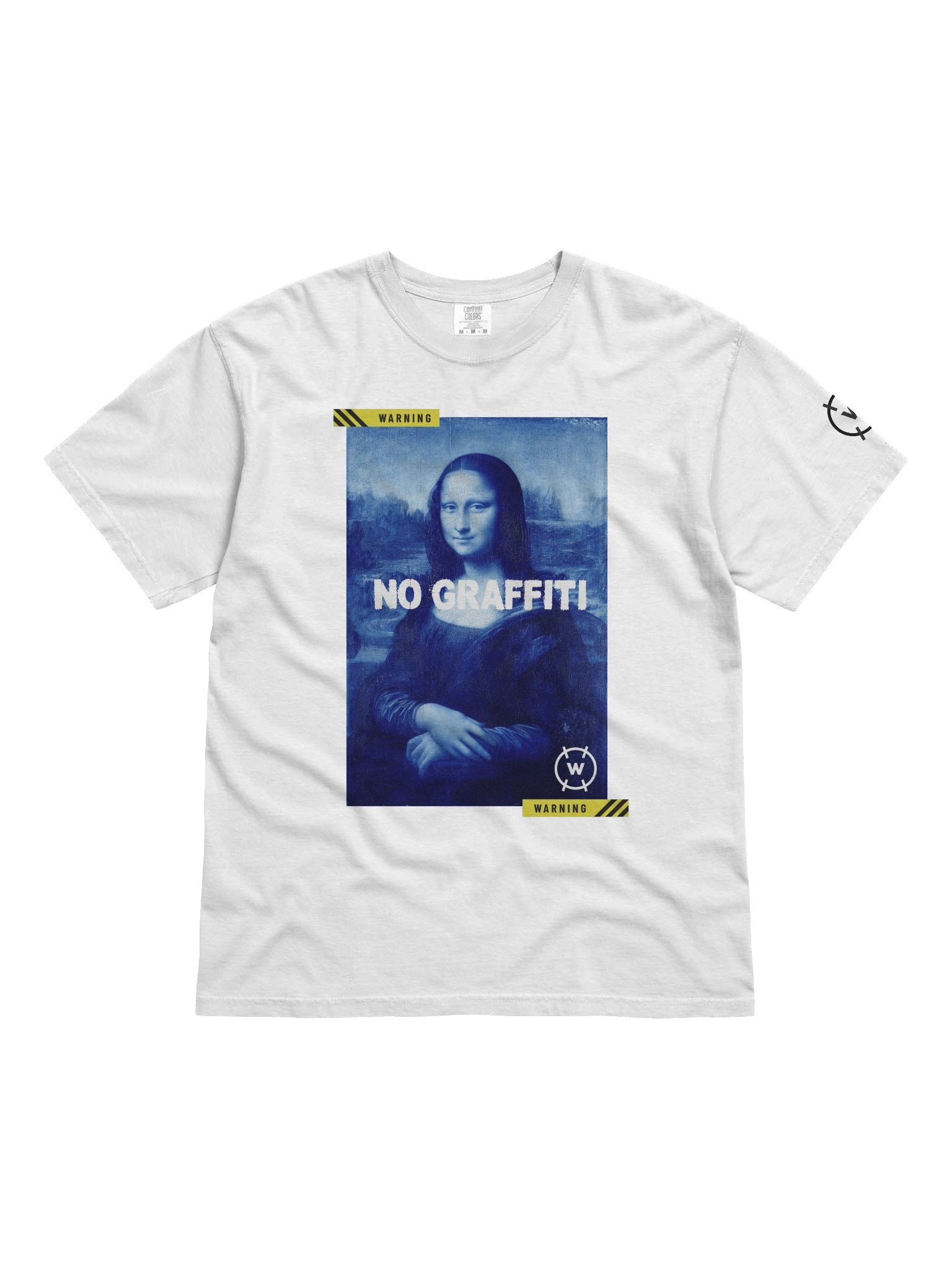 Mona Lisa No Graffiti Tee product image (1)