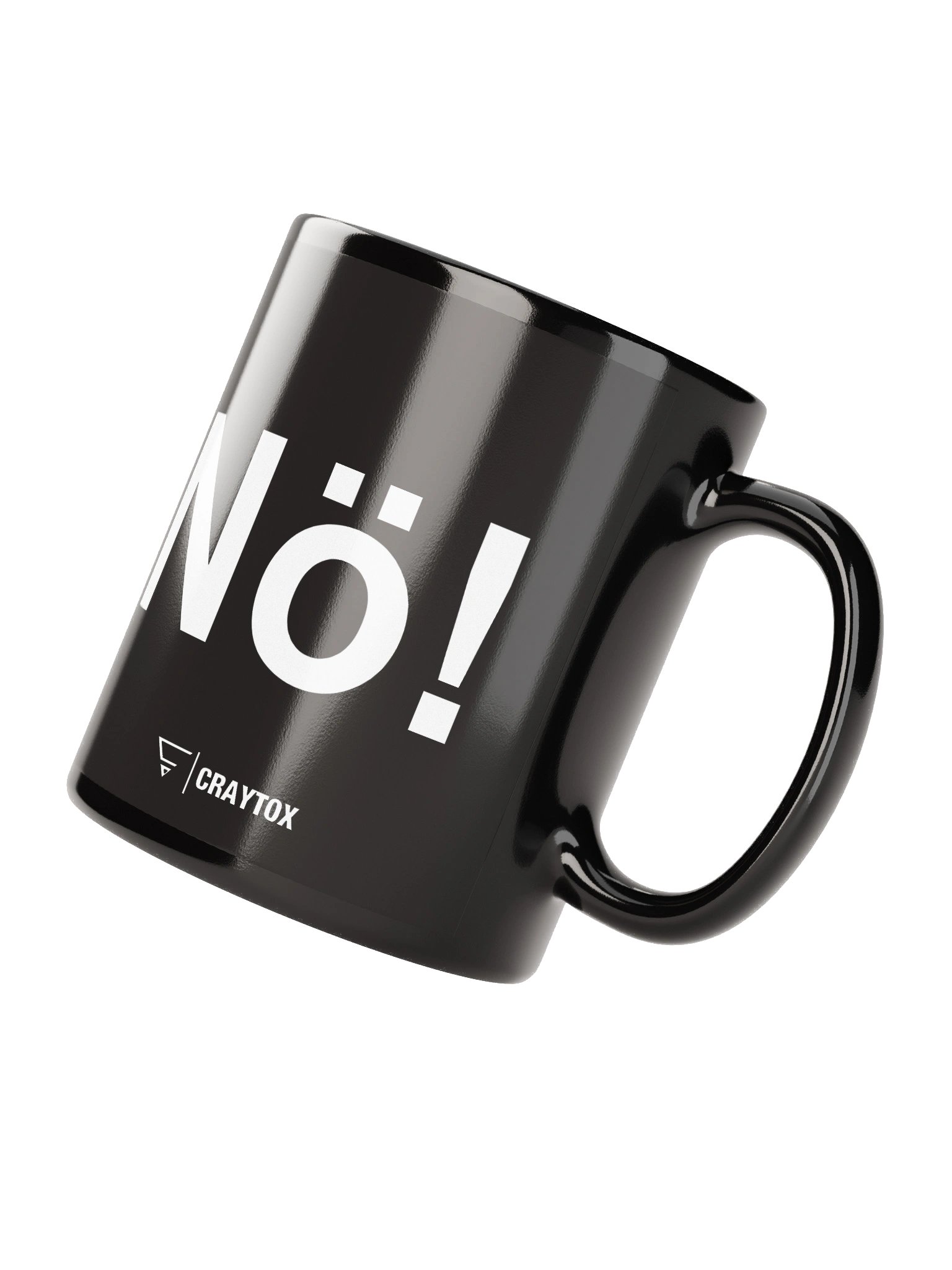 Nö! - Tasse (schwarz) product image (4)
