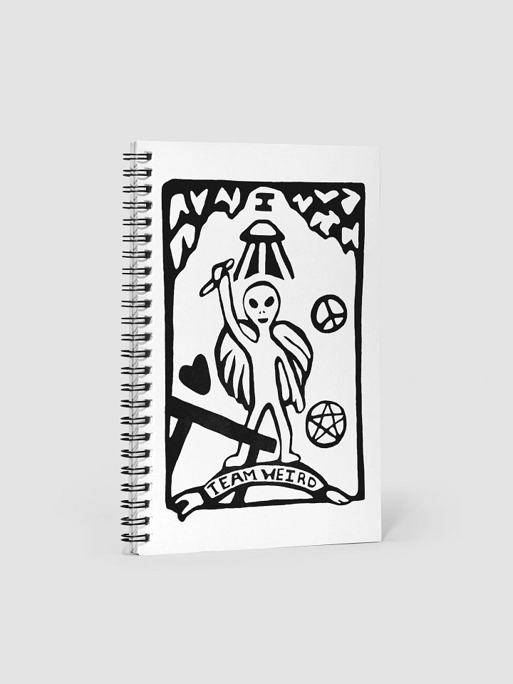 Team Weird Tarot Notebook product image (1)