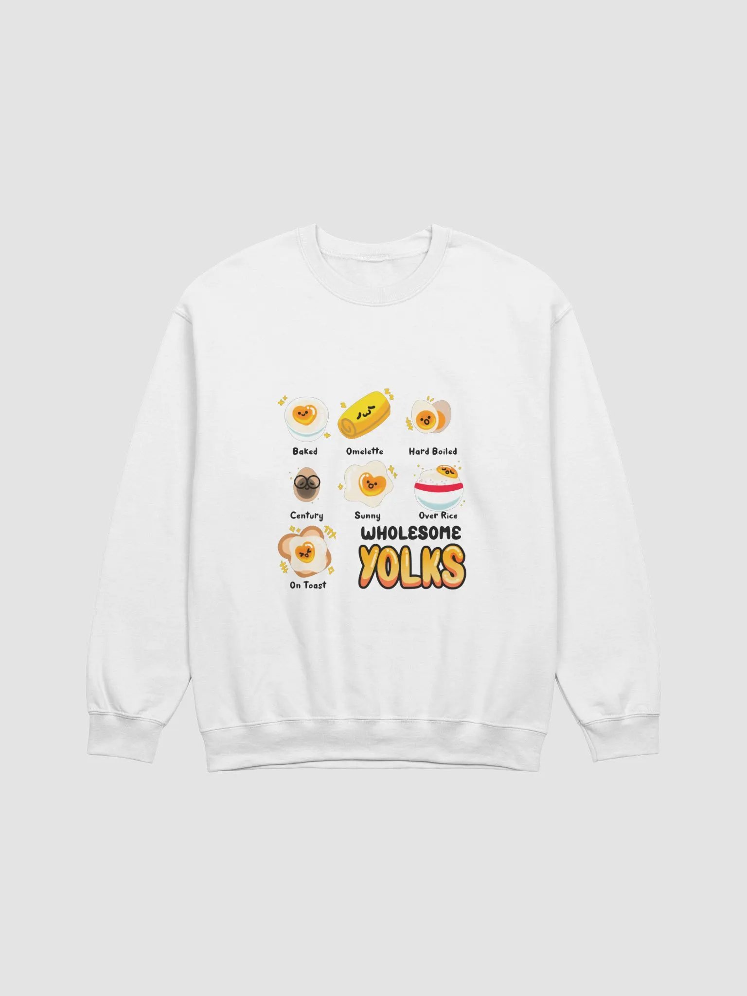Wholesome Yolks sweater [Egg Whites Edition] product image (1)