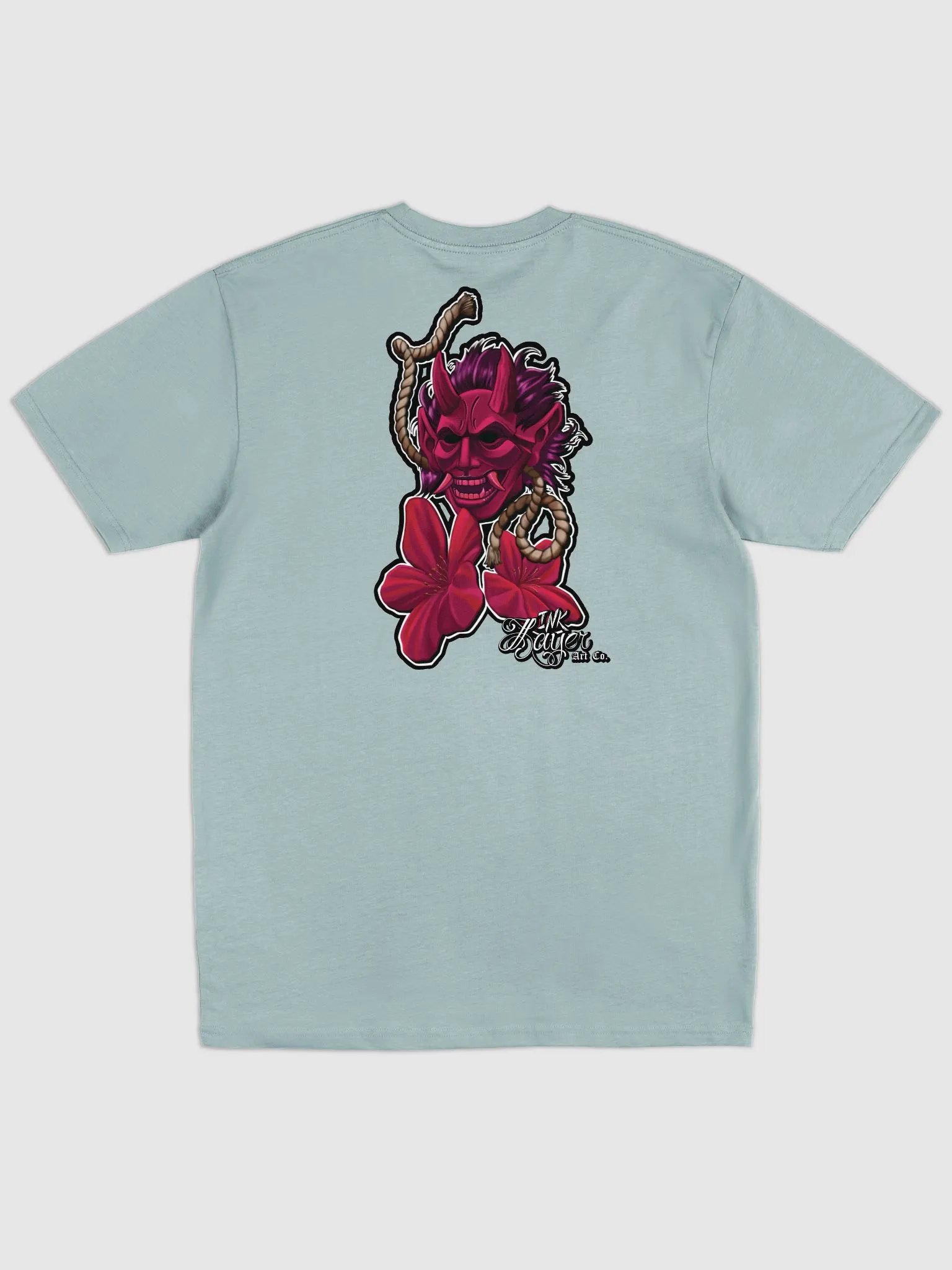 Oni Mask Premium Heavyweight Tee Shirt product image (1)