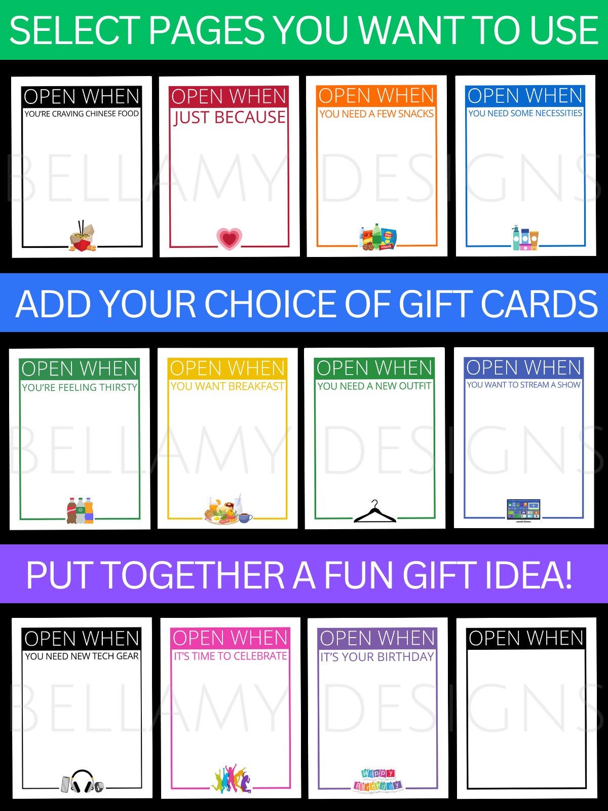 Birthday Gift Card Book product image (6)
