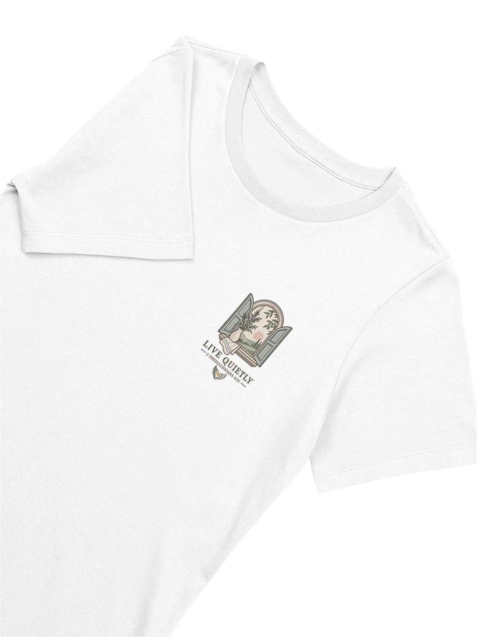 Live Quietly | 1 Thessalonians 4:11 Relaxed Tee product image (21)