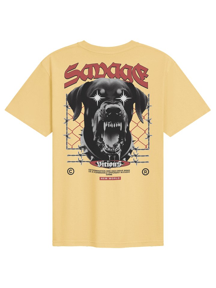 Savage T-Shirt | VOID Club x Comfort Colors Heavyweight Garment-Dyed Tee product image (1)