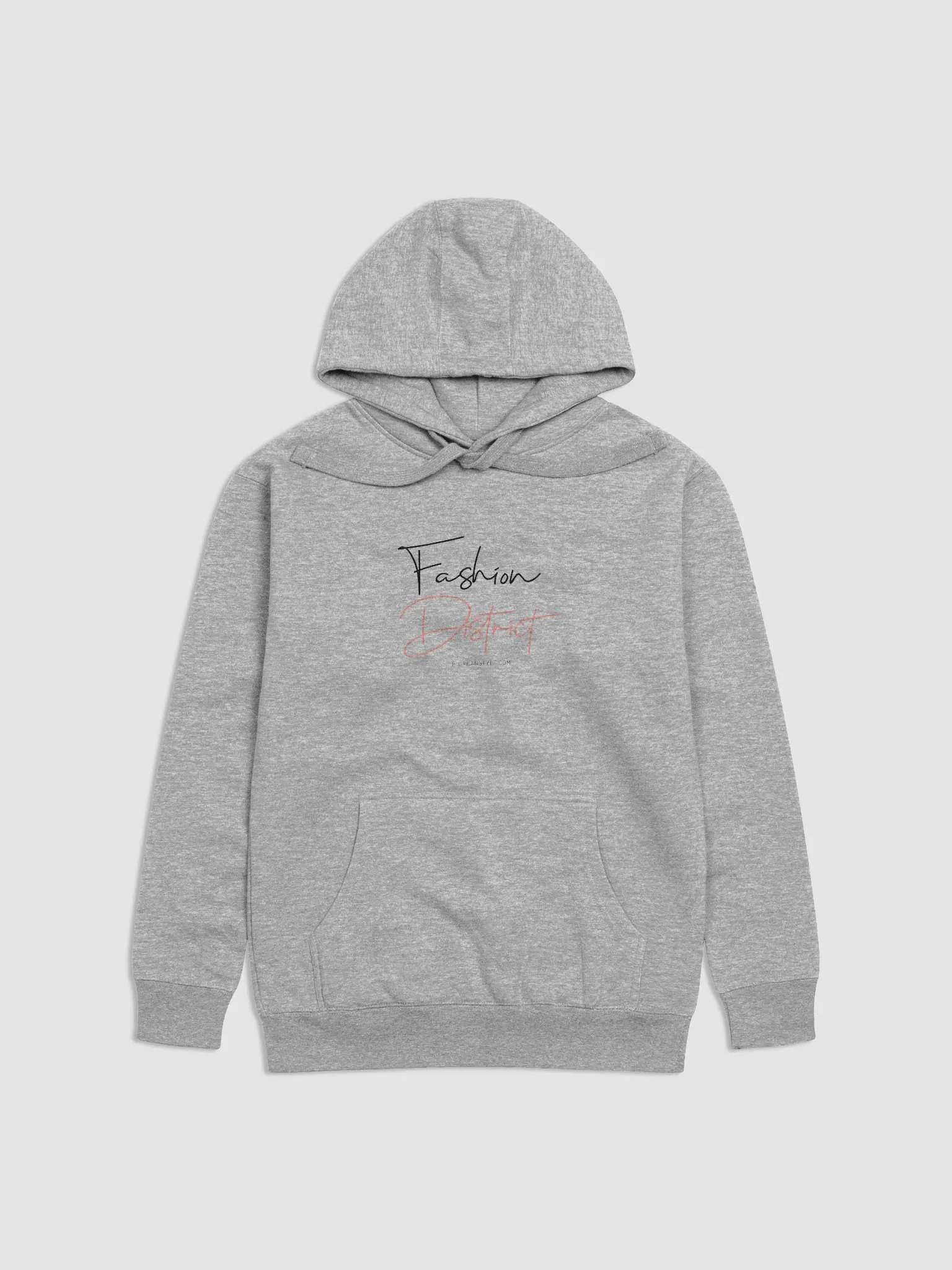 District Pink Cursive Hoodie product image (3)