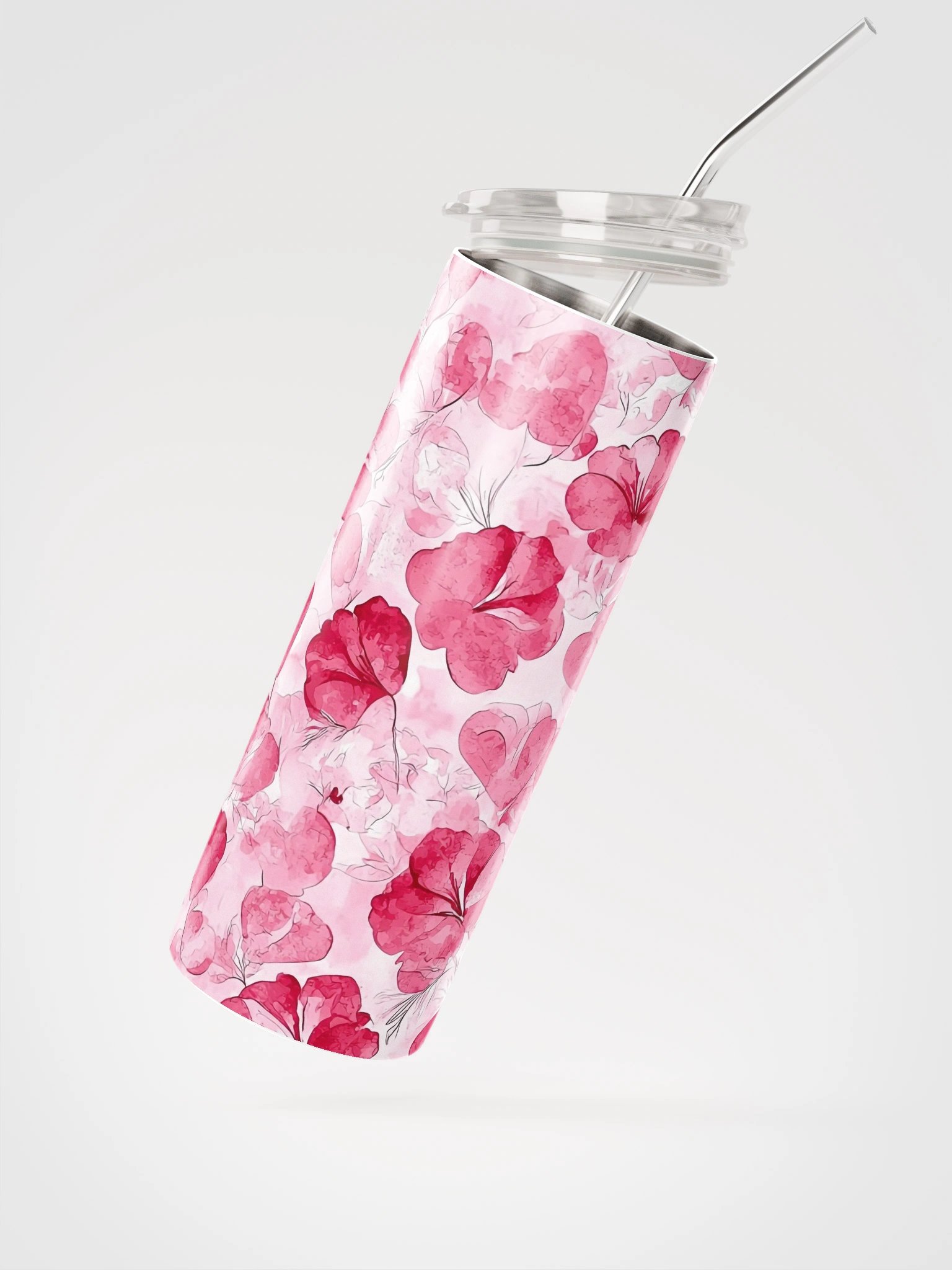 Petal Pink Stainless Steel Tumbler product image (2)