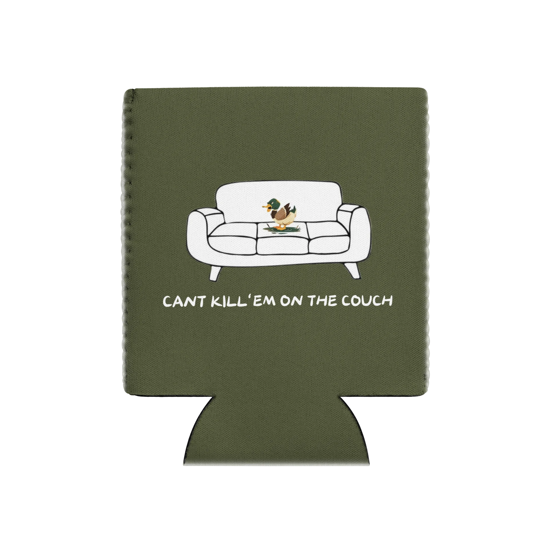 Can't Kill 'Em On The Couch Koozie product image (1)