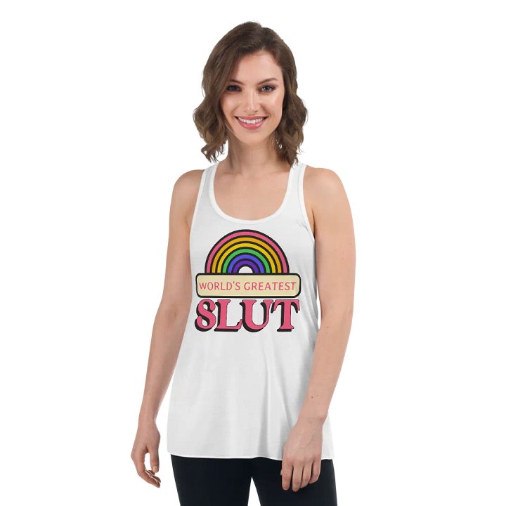 World's Greatest Slut flowy tank top product image (2)