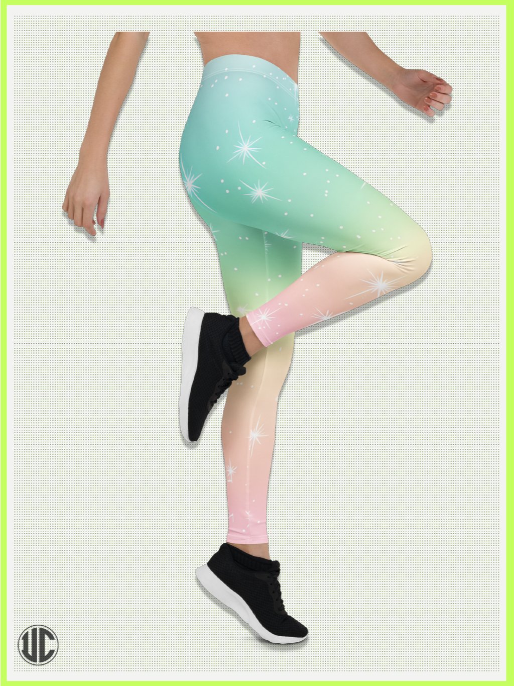 Aurora Glow – Women’s Leggings product image (2)