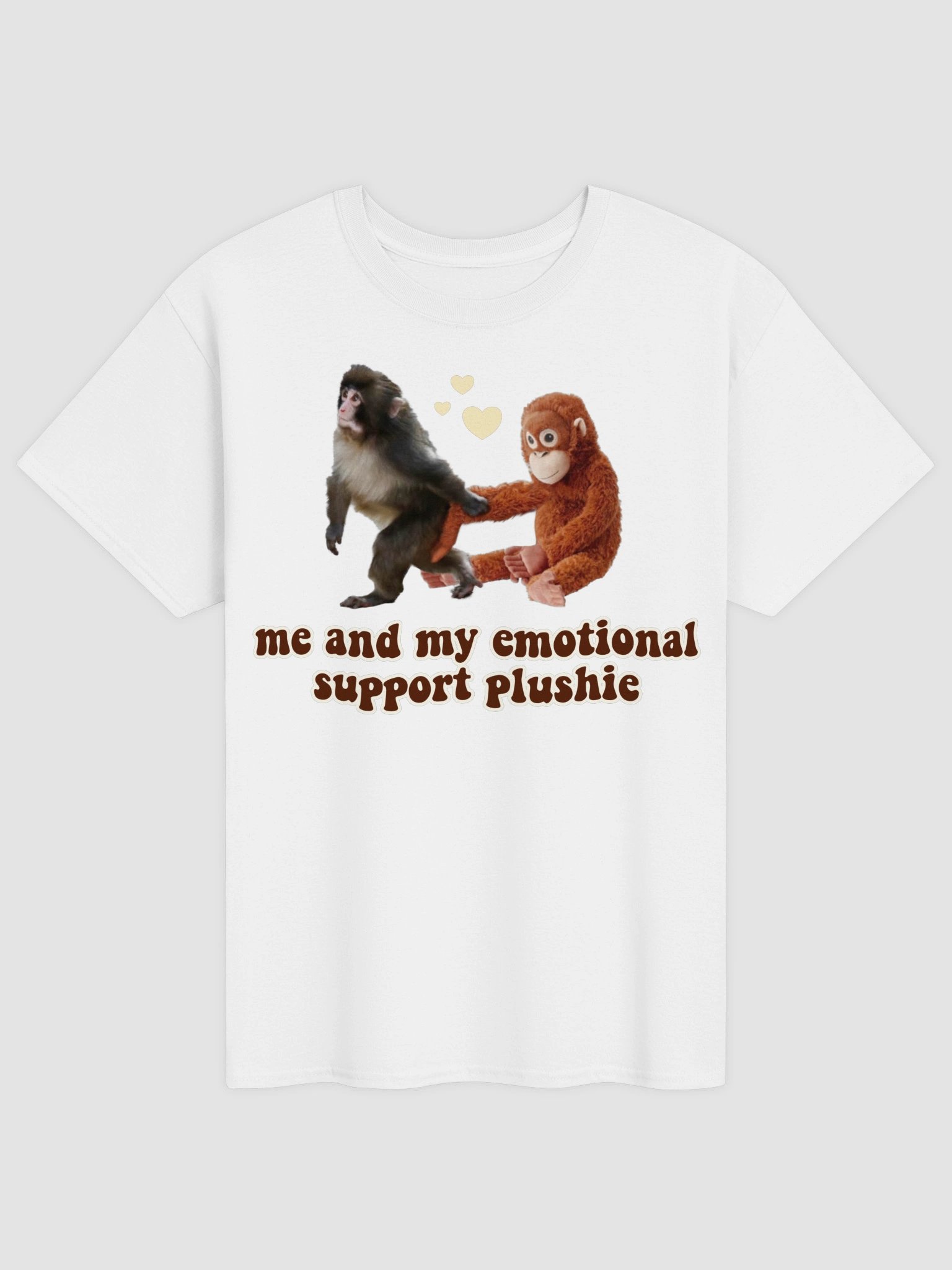 Punch The Monkey Plushie T-shirt - variant 2 product image (2)