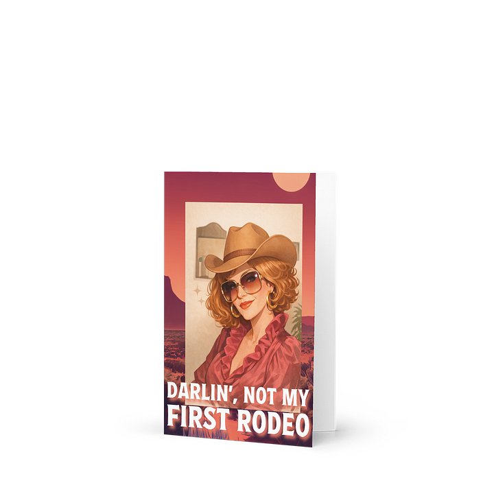 Darlin', Not My First Rodeo Card product image (2)
