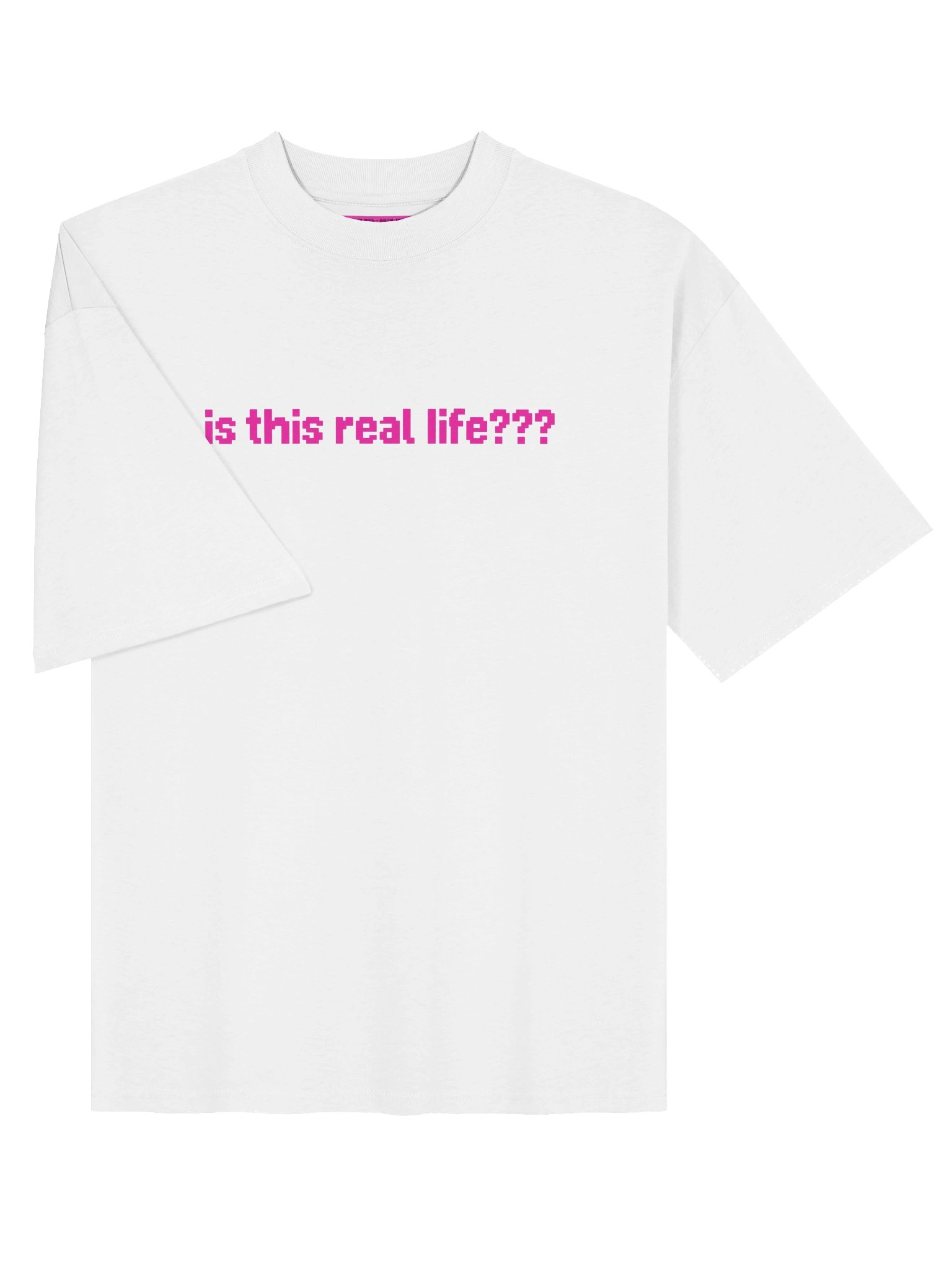 IS THIS REAL LIFE??? baggy pixel tee product image (3)
