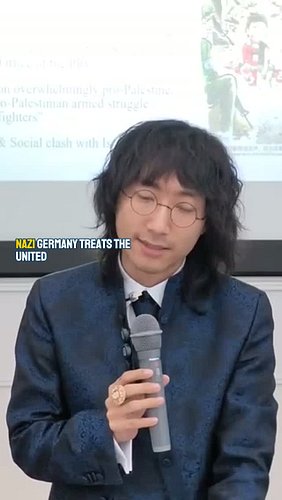 The clip discusses a Chinese consul general in Osaka's tweet saying Israel treats the U.S. as an ATM, and the angry U.S. dipl...