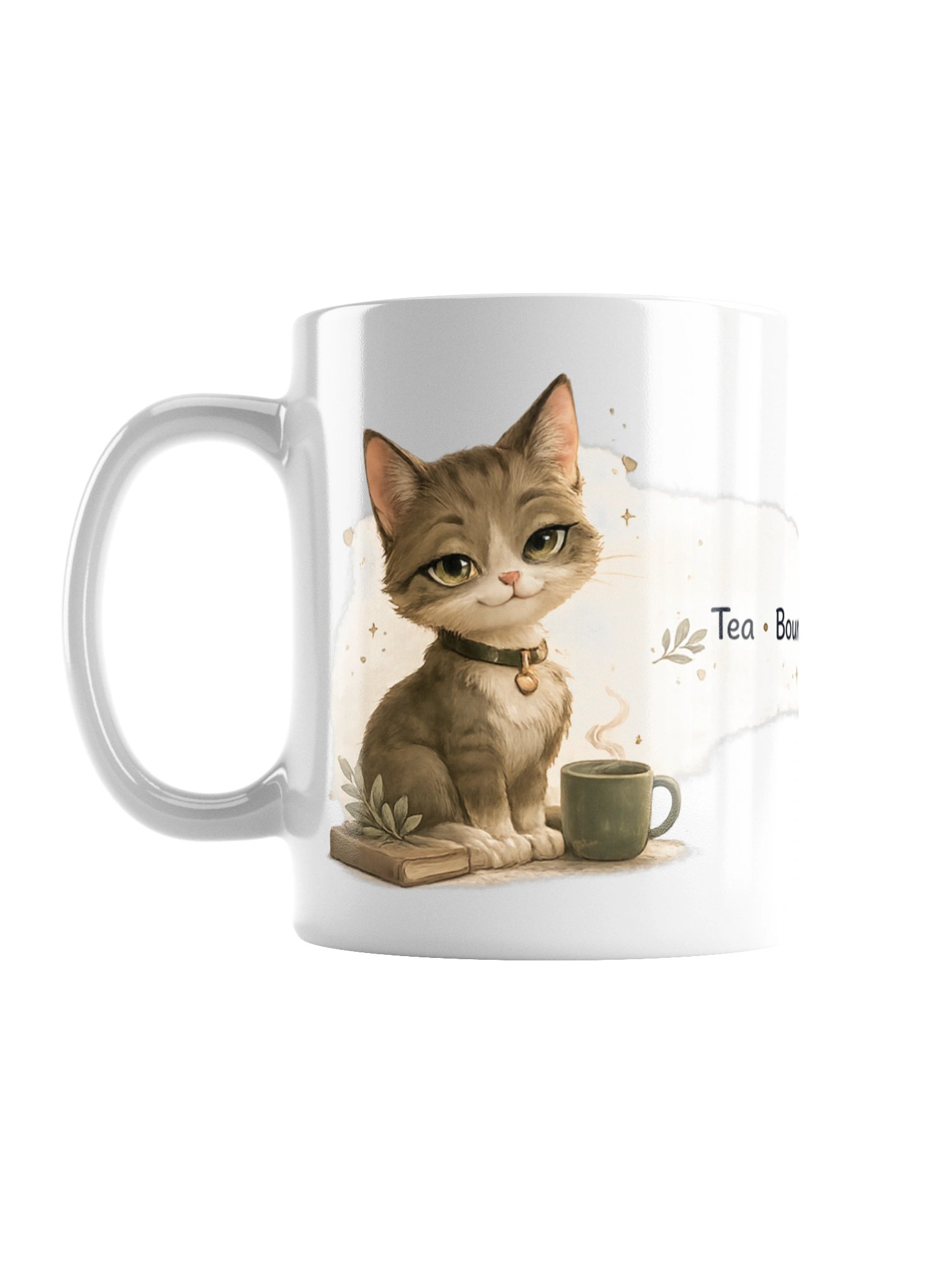 Olive Tea Boundaries Peace Kitten Mug product image (1)