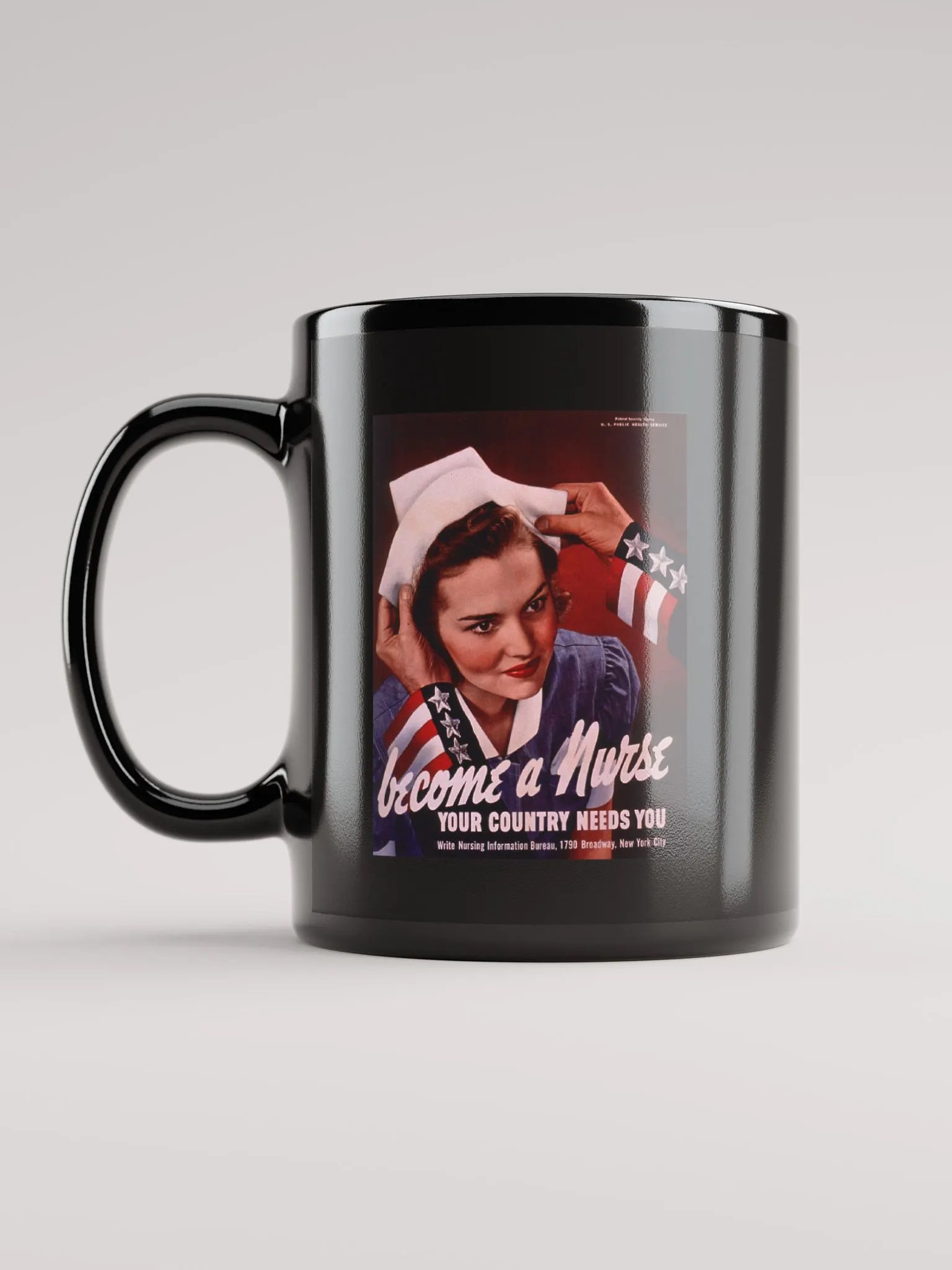 Vintage Nurse Mug 