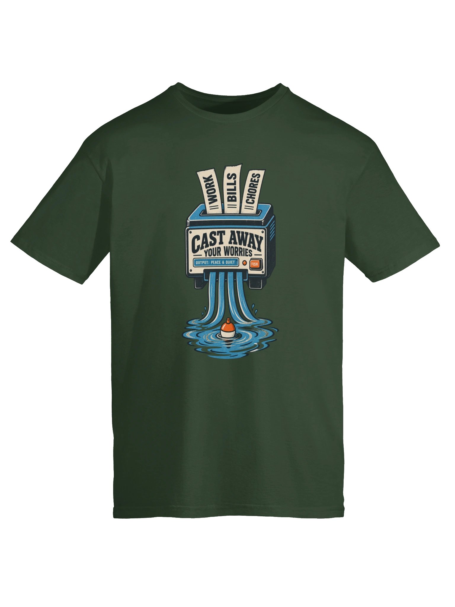 Cast Away Your Worries T-Shirt product image (55)