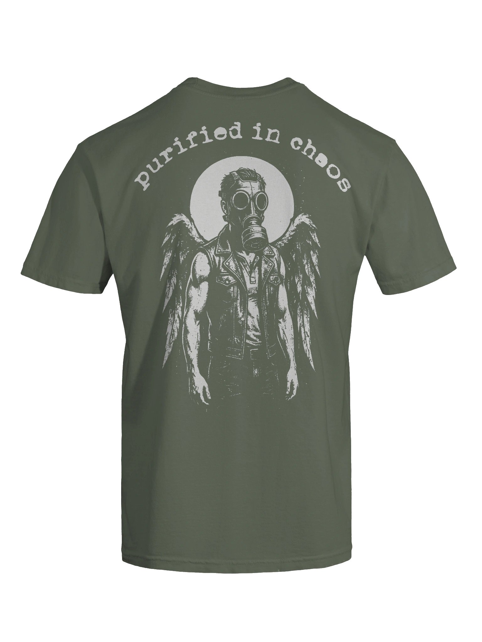 "Purified in Chaos" Tee - Dystopian Edition (Back Print) product image (11)