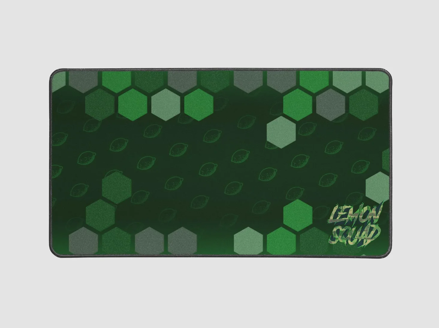 Squad Green Hex Desk Mat product image (1)