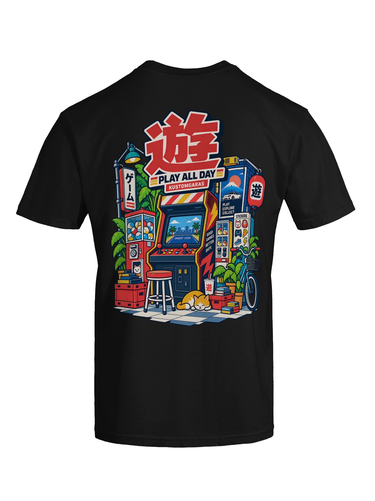 Play All Day Kustom Garas T-Shirt product image (7)