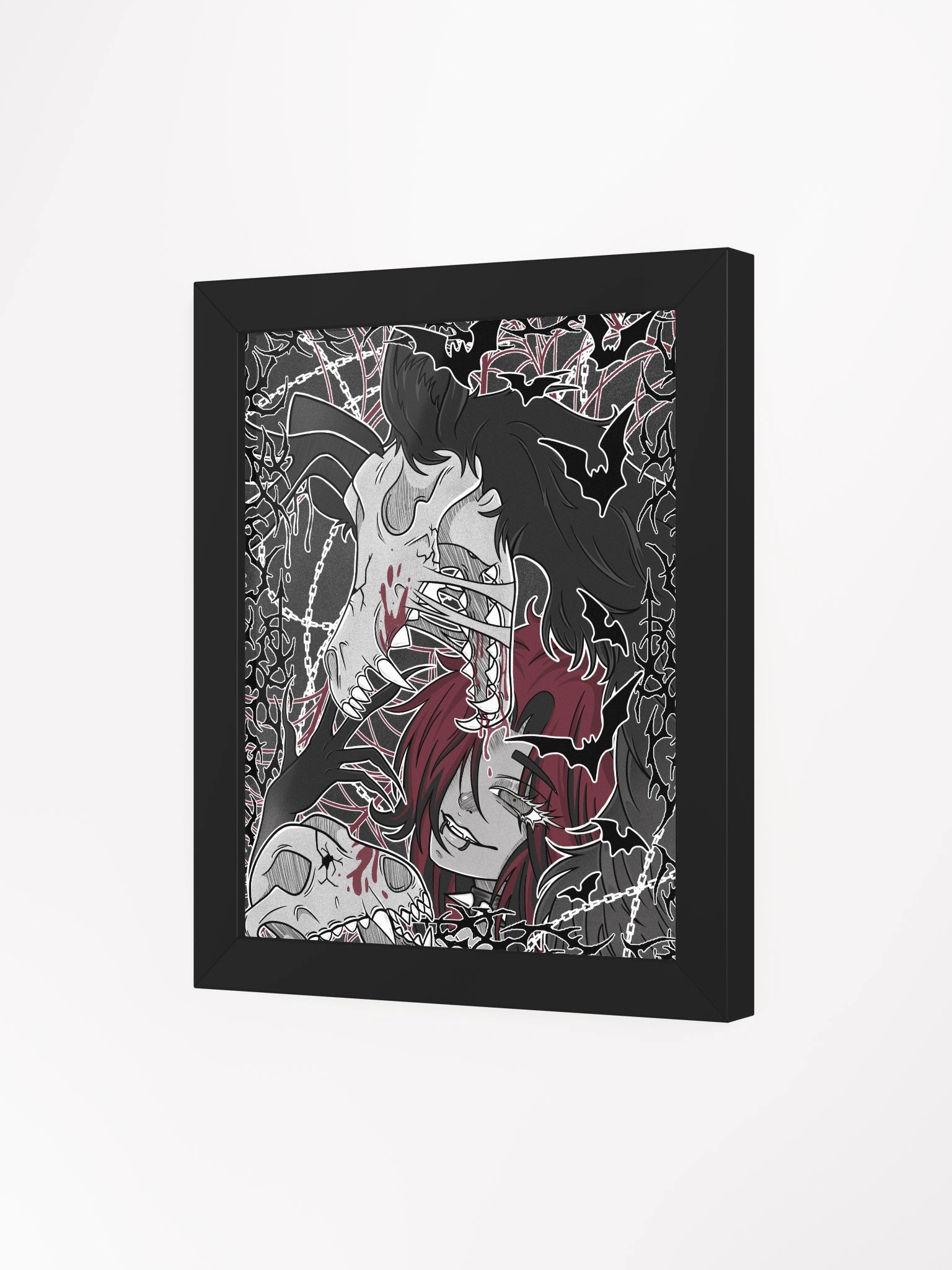 Miyuu's 2025 DONOTHON Framed Poster product image (3)