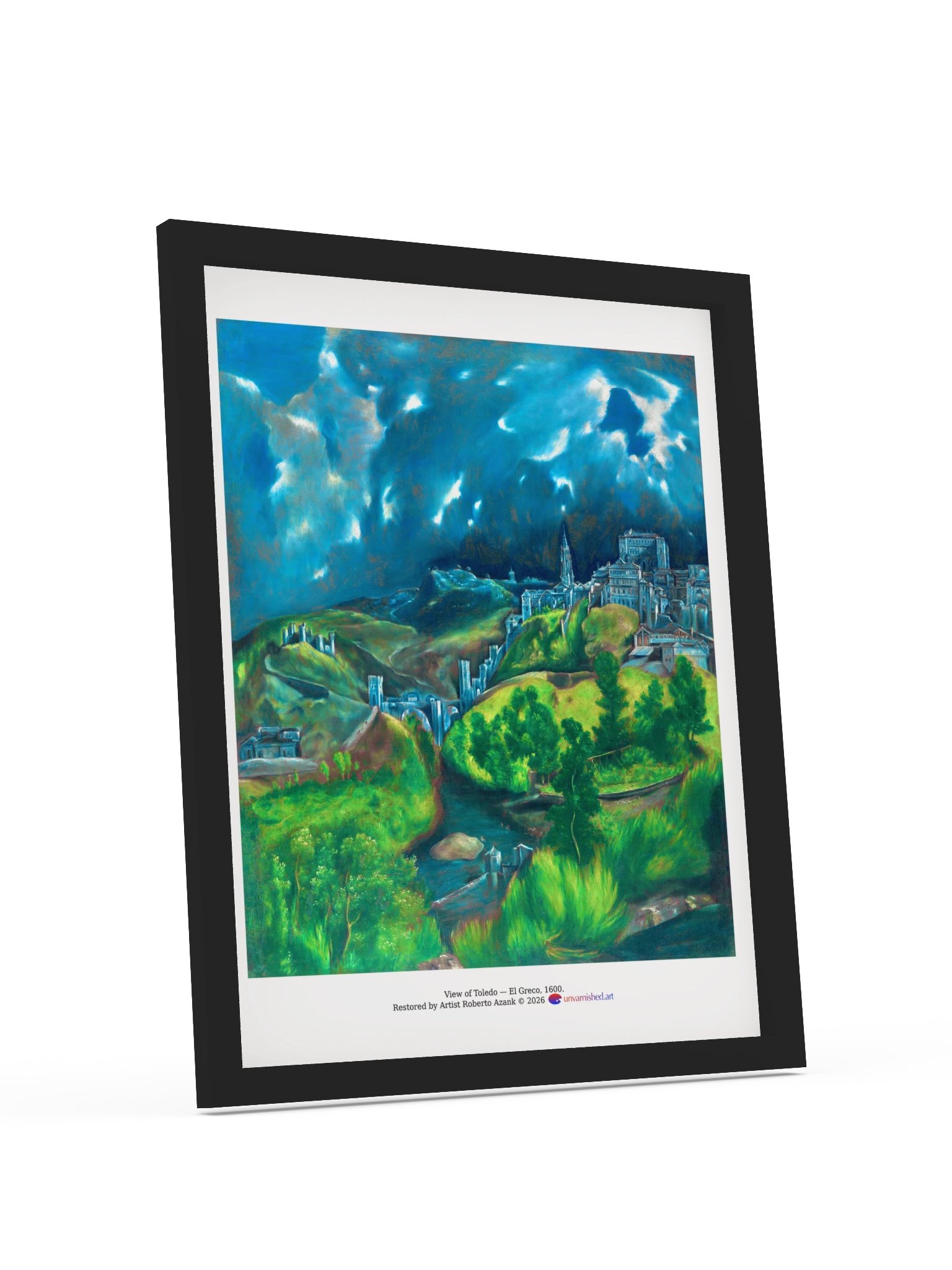 View of Toledo — Large Framed Matte Poster product image (4)