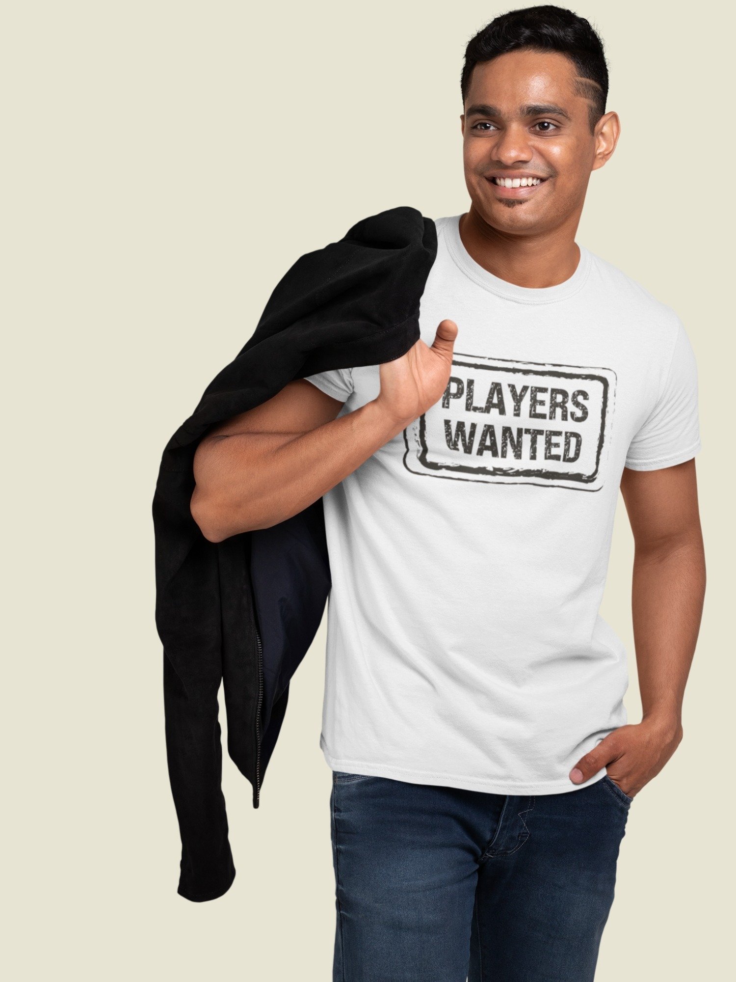 Players Wanted Tabletop Game Shirt on White, Board Game Convention T-Shirt product image (1)