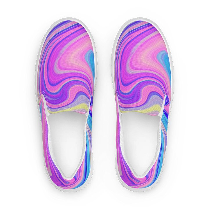 Impressive Waves Canvas Shoes product image (1)