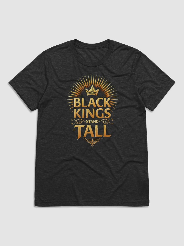 Black Kings Stand Tall UltraSoft Tri-Blend Classic Tee product image (3)