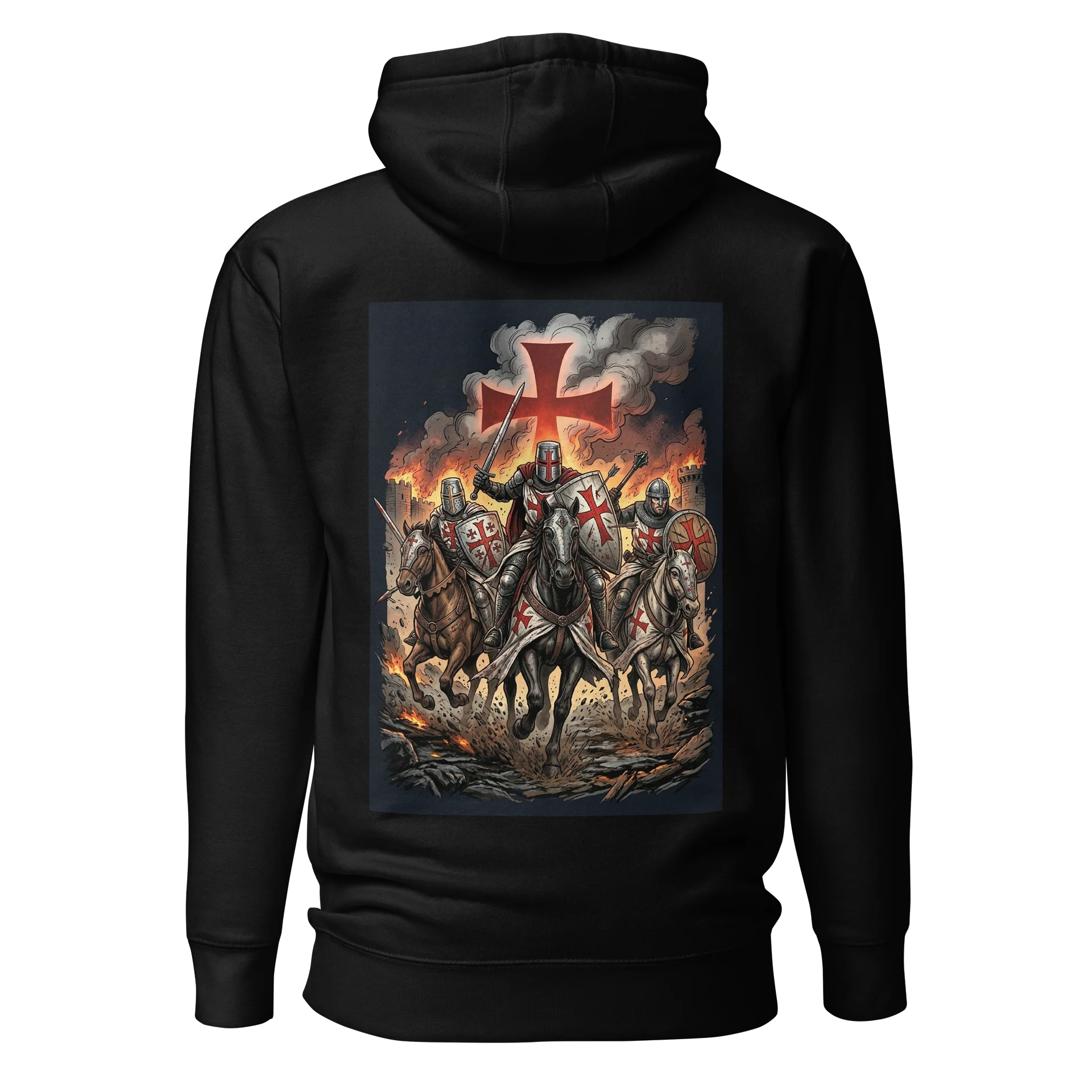 Sudadera con capucha Crusade Knights Battle product image (1)