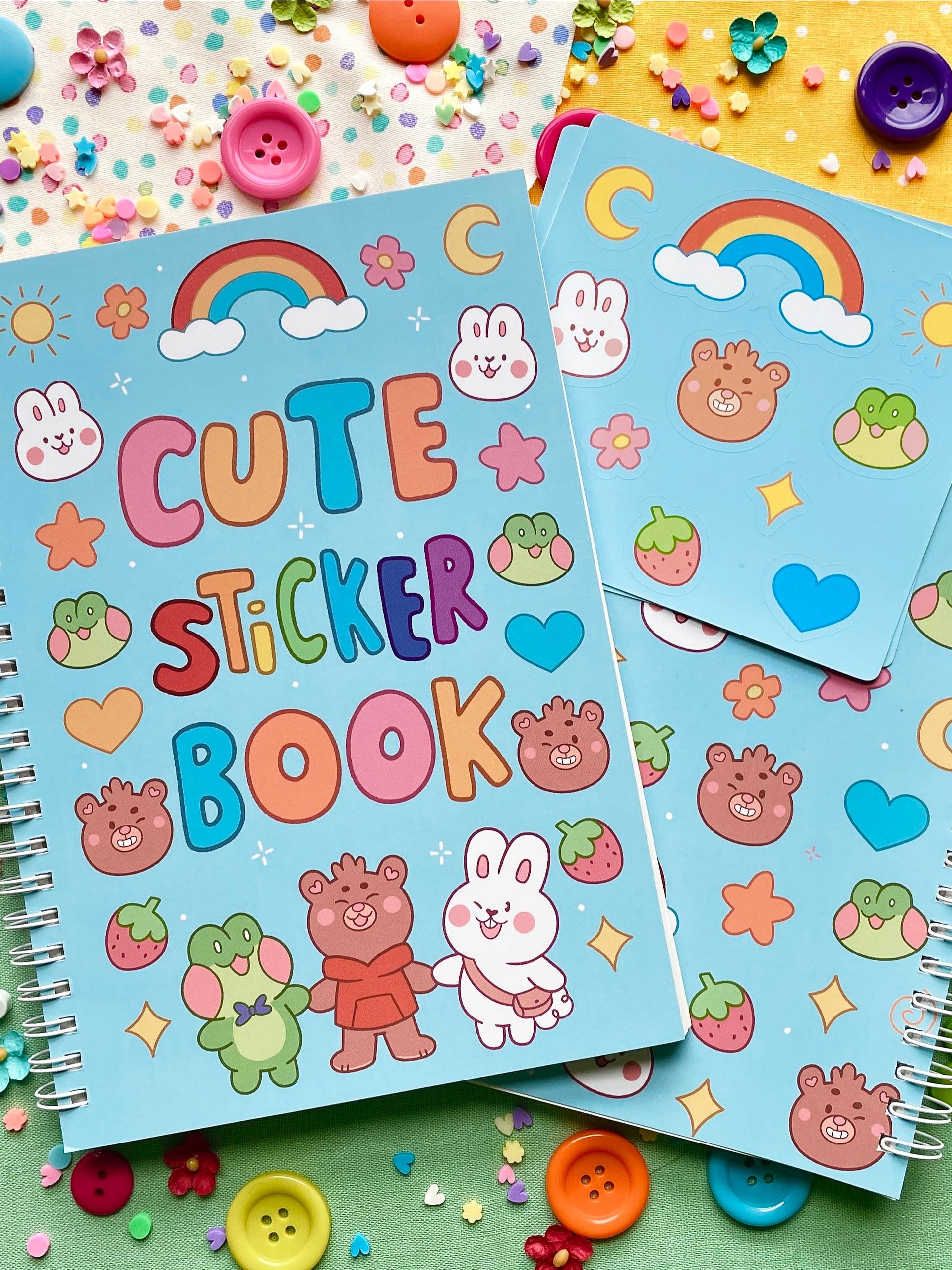Cute Reusable Sticker Book product image (1)