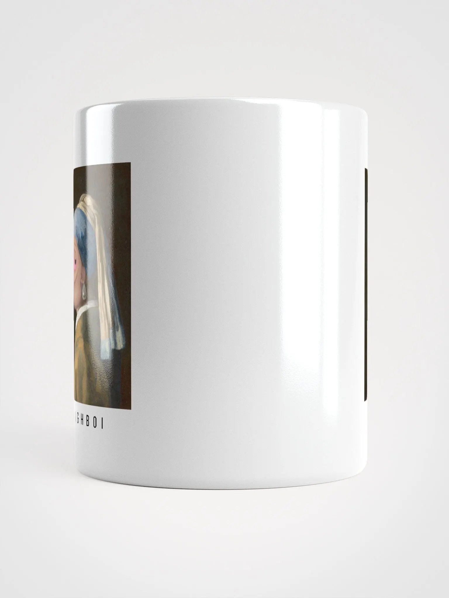 High Boi in pearl earrings Mug product image (15)
