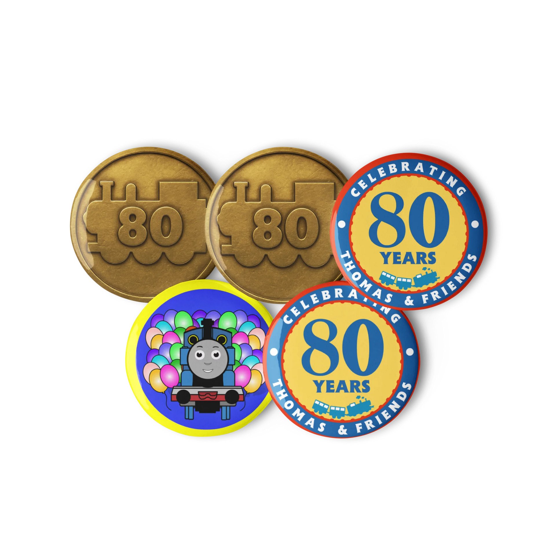 80th Anniversary Pin Set (Limited Edition) product image (2)