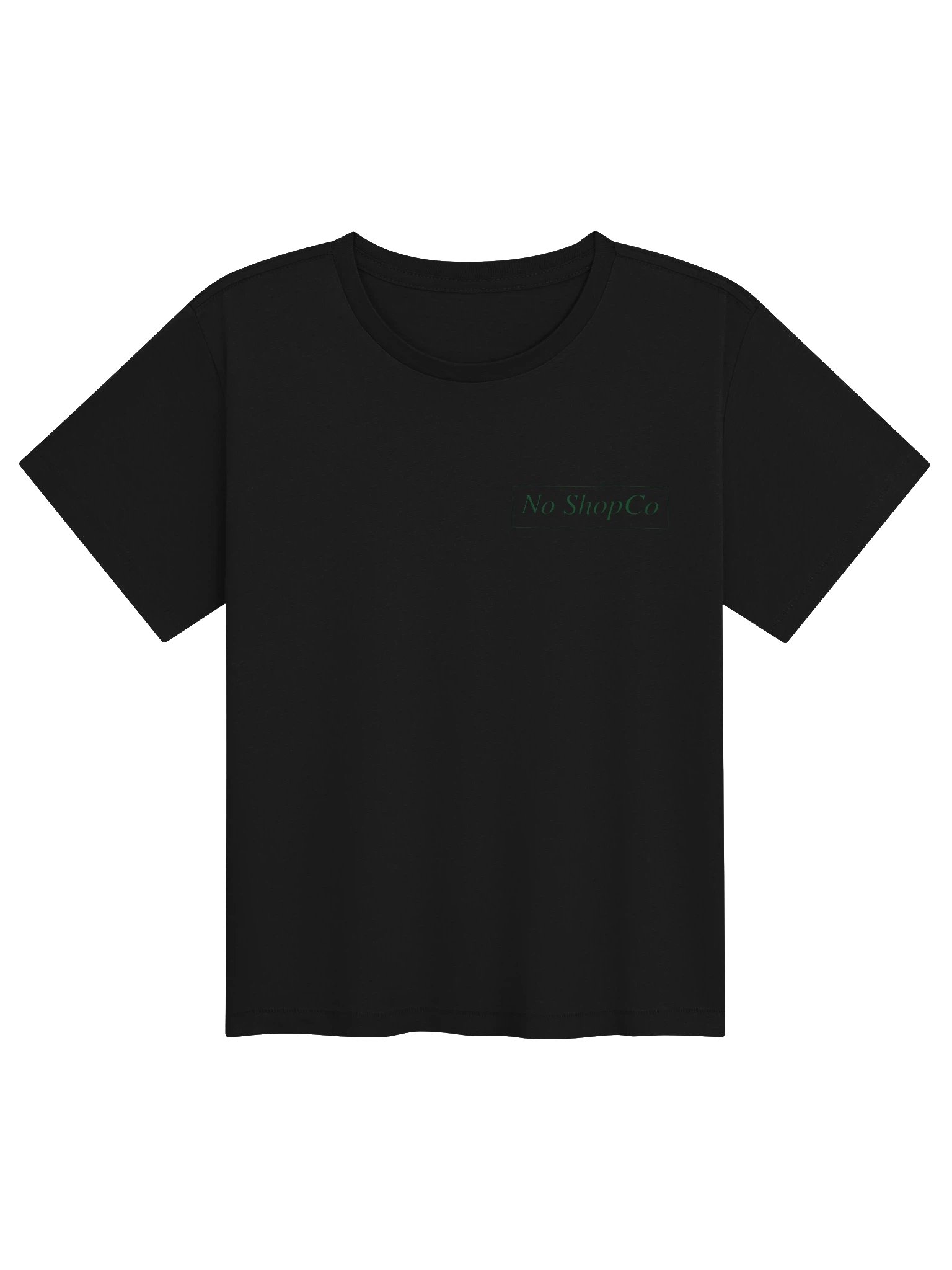 No ShopCo Cotton Heritage Women’s High-Waisted Deep Green Crush the Sheeple Tee product image (1)
