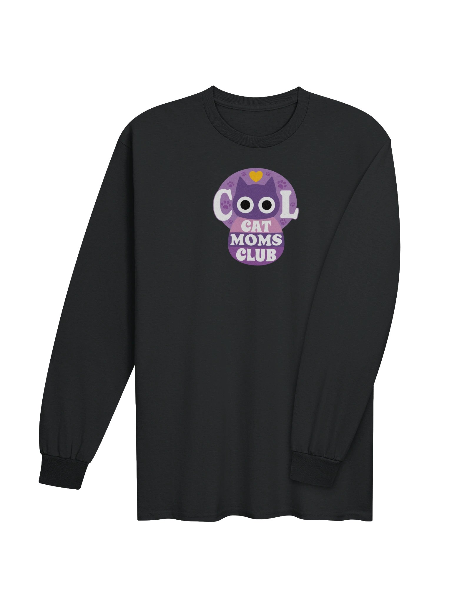 Cool Cat Moms Club - Unisex Adult Long Sleeve T-shirt product image (15)
