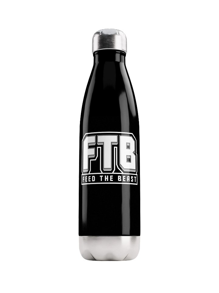 FTB Water Bottle: Monochrome product image (1)