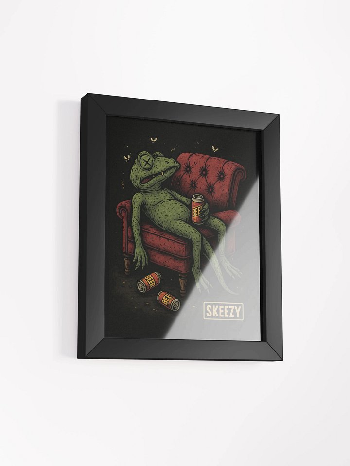 Passed Lizard Framed Poster product image (19)