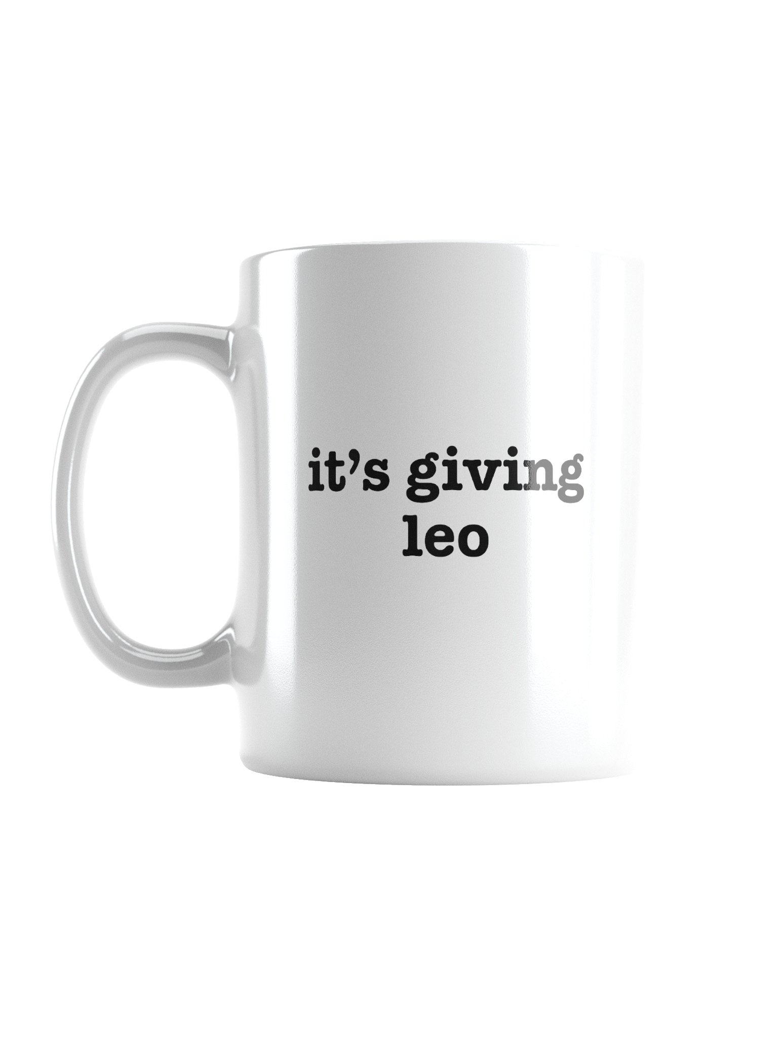 it's giving leo Mug product image (1)