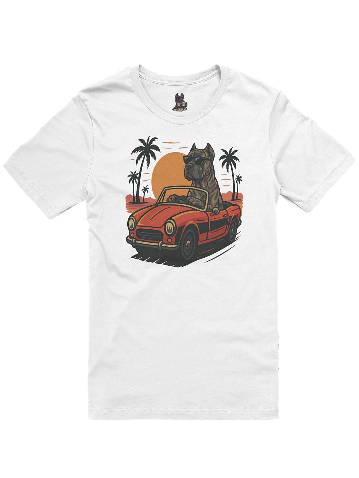 Brindle Cane Corso Beach Cruise T-Shirt product image (1)