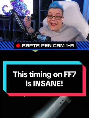 That FF7 moment was actually insane #FF7 #gamingdaily #ff7 #timingiseverything #reaction #twitchstreamer #girlgamer