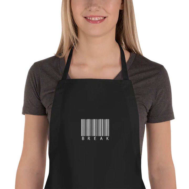 BREAK - Pixelated Culinary Canvas Apron product image (1)