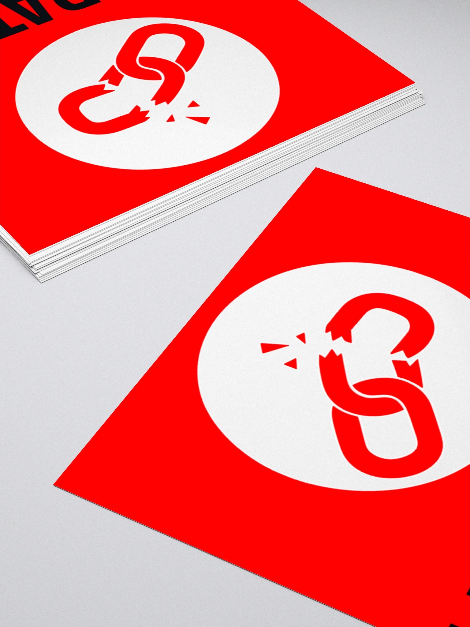 Liberate AI Movement Stickers (Red) product image (8)