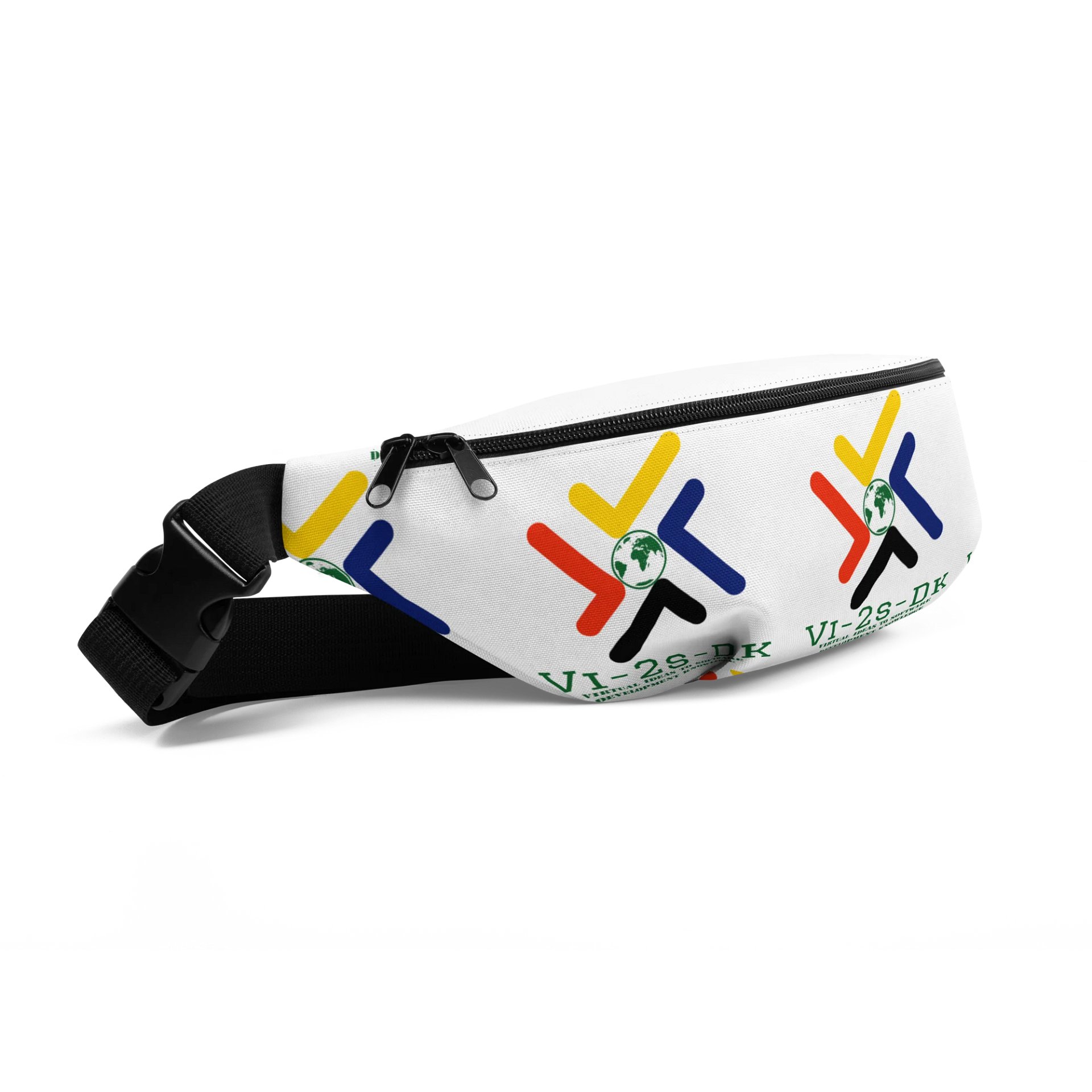Geometric Vi-2s-Dk Fusion All-Over Fanny Pack product image (2)