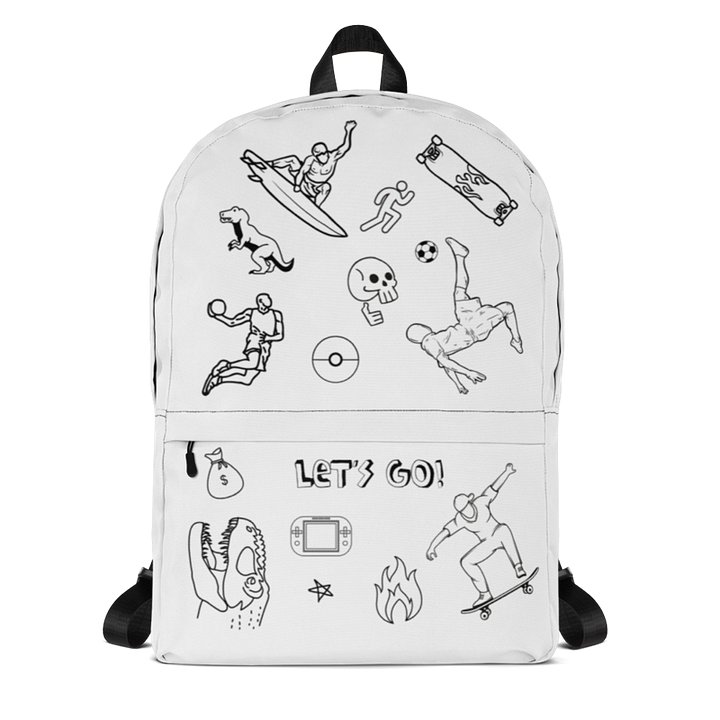 Conor Backpack - White product image (1)