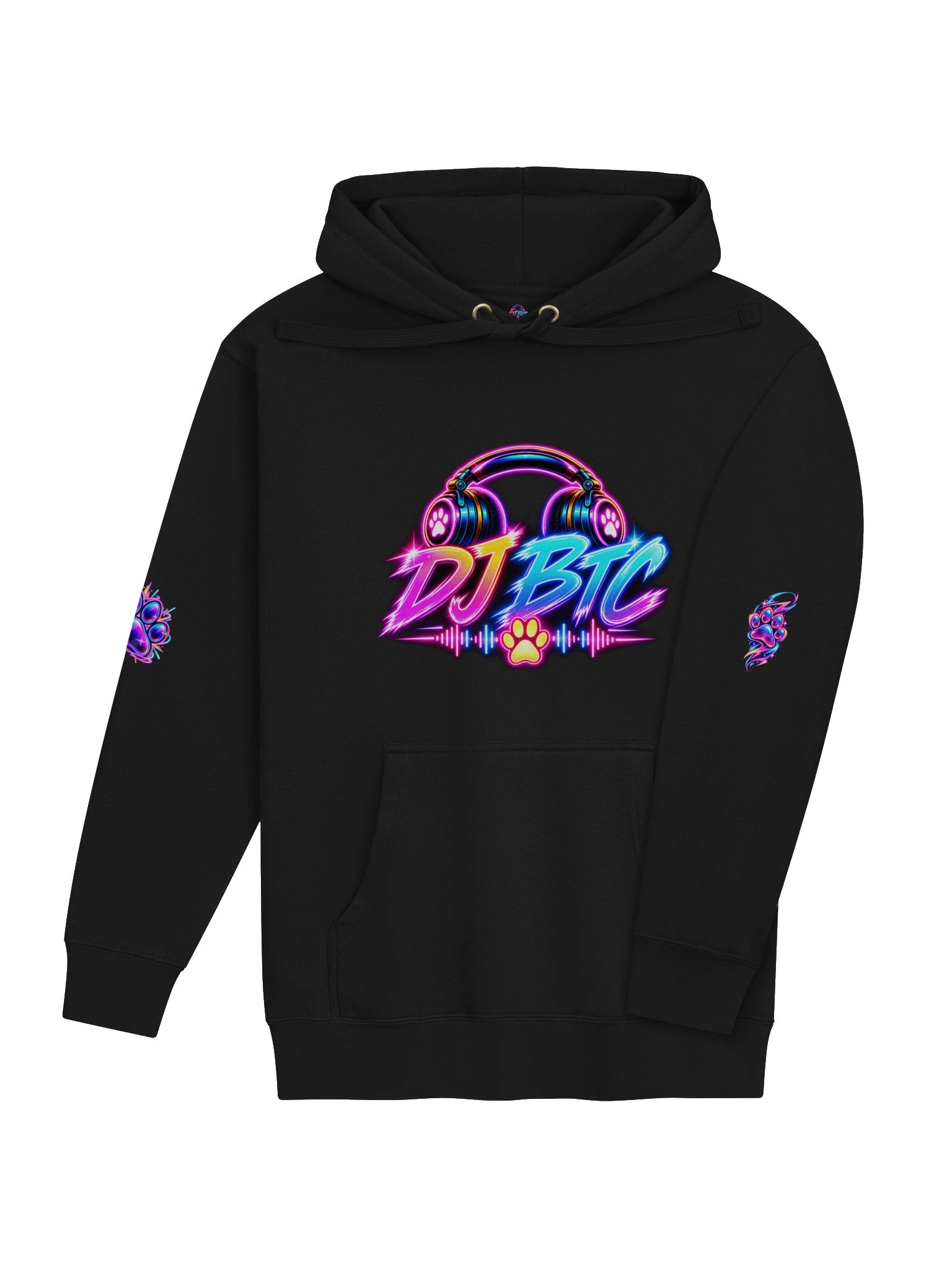 DJ BTC – Bob Thunder Cat Neon Nights Hoodie product image (4)