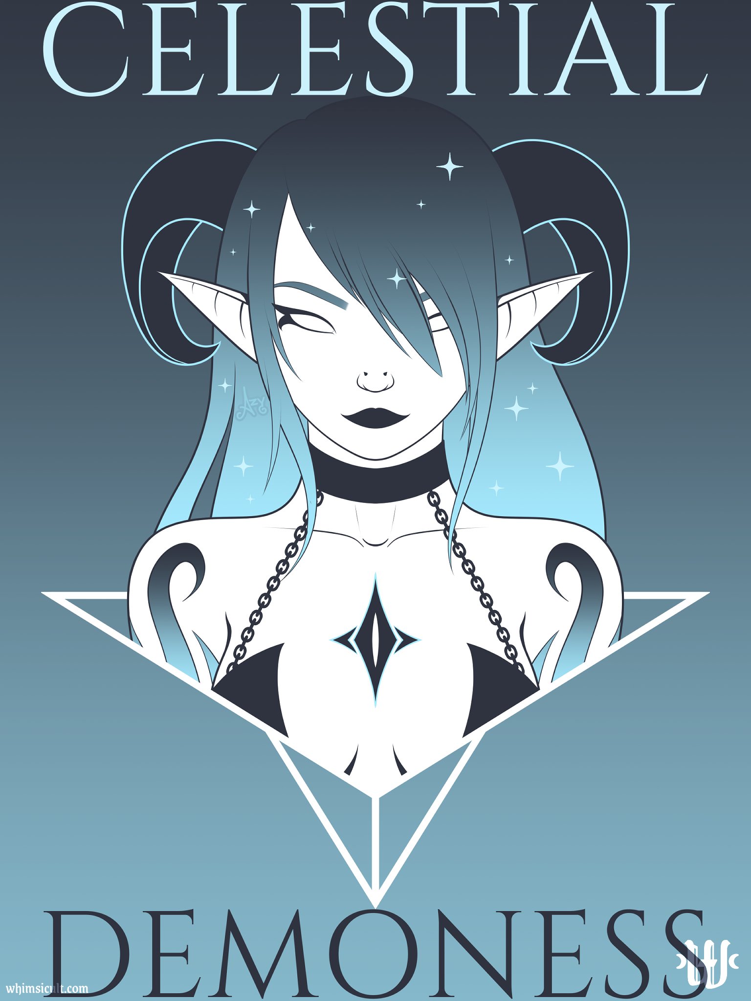 Celestial Demoness Print product image (2)